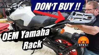 OEM Yamaha Rack Installation .. JUNK!