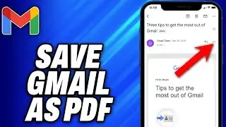 How to Save Gmail as PDF on iPhone (2024) - Easy Fix