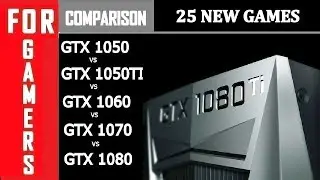 GTX 1050 vs 1050TI vs 1060 vs 1070 vs 1080 vs 1080TI | Comparison |