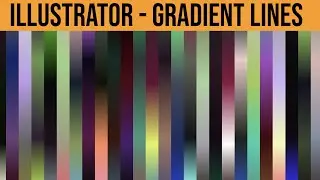 How To Create Gradient Lines In Illustrator For Beginners