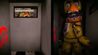 DO NOT LET THIS ANIMATRONIC BREAK DOWN THE DOOR..