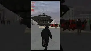 ТАНК ВЗЛЕТАЕТ ВВЕРХ НА ПАРАДЕ