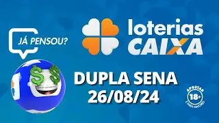 Resultado da Dupla Sena - Concurso no 2706 - 26/08/2024