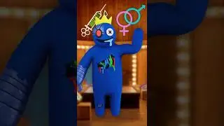 Rainbow Friends Characters Gender Swap Animation 