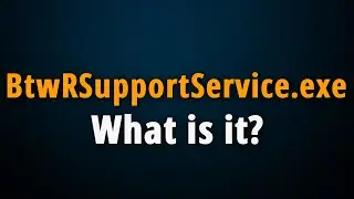 BtwRSupportService.exe: What Is It & Should I Disable It?