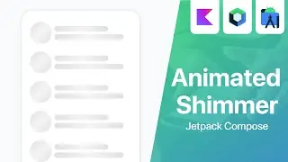 Animated Shimmer Effect with Jetpack Compose | Android Studio Tutorial