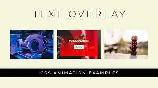 CSS Image overlay effect | CSS Animation