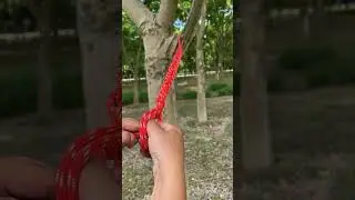 Quickly Shorten and Carry Rope, Easy to Undo with a Pull😎