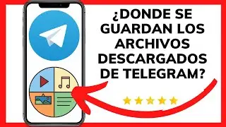 😱😉¿DONDE SE GUARDAN LOS ARCHIVOS DESCARGADOS DE TELEGRAM😉