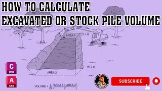 Calculating Stockpile Volume & Excavated Volume in Civil 3D