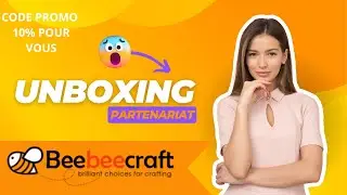 UNBOXING 3 PARTENARIATS : BEEBEECRAFT CODE PROMO 10% POUR VOUS #beebeecraft #partenariat