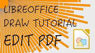 Edit PDF with LibreOffice Draw