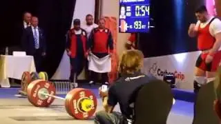 TALAKHADZE  Lasha .GEO . +105kg  Category Men .U23 . 193kg Snatch.