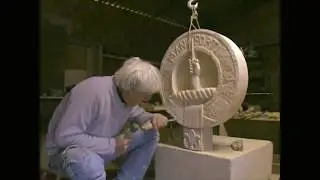 Blason en pierre - Sculpteur Petrus