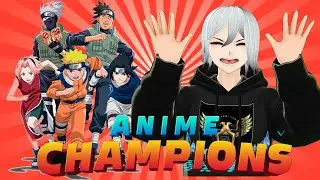 🔴ANIME CHAMPIONS SIMULATOR *SHOWCASE* MUNDO NARUTO SHIPPUDEN🔥