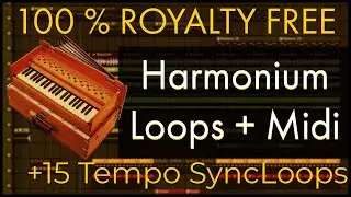 Free Harmonium loops Midi Pack -  | Harmonium loop-free Midi sample pack TempoSyncLoops 
