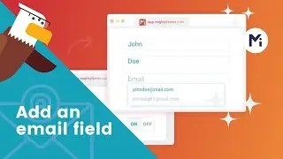 How to Add an Email field to an Online Form