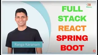 Java Full Stack Application With React And Spring Boot -  First 10 Steps