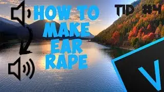 How to make ear rape | Sony vegas 15 | Tip #4