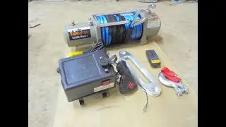 Самая Бюджетная лебедка 12в на автомобиль