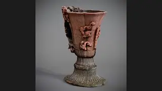 Convert 3d Model glTF to  obj - Cinema 4D s26 - Photoshop 2022 - Corona Render