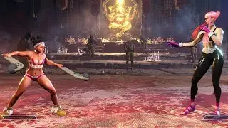 Street Fighter 6 Lily no poncho vs Manon Fitness Outfit PC mods