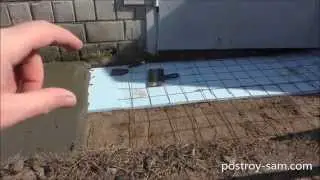 Как сделать отмостку для гаража?