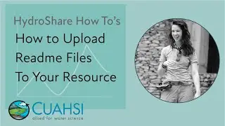 How to: Upload Readme files, and why you should