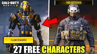 *NEW* How To Get 27 FREE Character Skins In Cod Mobile Season 9!