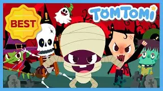 Best Halloween Songs Compilation🎃 | Trick or Treat!👻 | Halloween Creatures | Kids Song | TOMTOMI