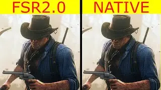 Red Dead Redemption 2  / Update / FSR 2.0 1440p (Quality) vs Real 1440p (Почти ультра)RX 5700XT