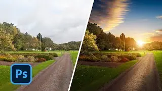 How to Create Golden Hour in Photoshop Tutorial 2022 