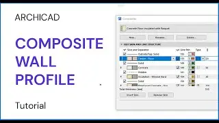 How to Create Composite Wall Structures in ArchiCAD