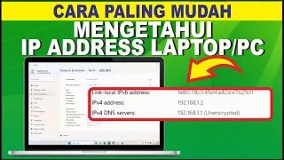 Cara Mengetahui IP Address Laptop Atau Komputer | Cek IP Windows 10 dan 11