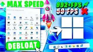 🚀 Debloat Windows 11 in 2024: Remove Bloatware & Maximize Speed!💻