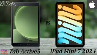 Samsung Galaxy Tab Active 5 vs iPad Mini 7 2024