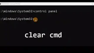 how to clear cmd