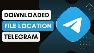 How To Find Telegram Downloaded Files Location !