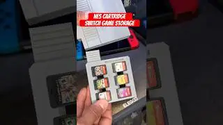 NES Cartridge Switch Game Storage 