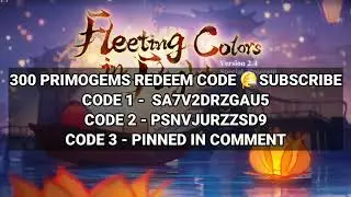 2.4 REDEEM CODE Genshinimpact Special program | 300 Primogems
