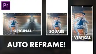 Premiere Pro Auto Reframe Tutorial | New Premiere Pro 2020 Effect!