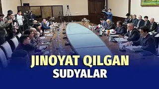 Tergovga tortilgan sudyalar qanday jinoyatlarni sodir etgandi?