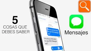 5 cosas que debes saber de Mensajes para iPhone