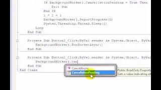 Visual Basic 2008 Tutorial - Background Worker