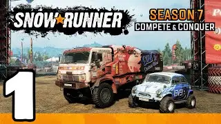 LIVE SnowRunner - Season 7: Compete & Conquer | Tennessee burning mill STAGE 1 Supply Deport