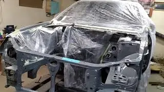 Изготовление усилителя бампера, Субару импреза