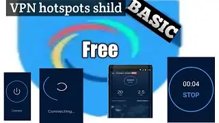 free vpn hotspot shield basic।hotspot basic application for android mobile।super top free basic VPN।