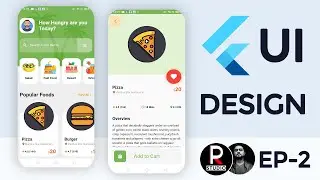 Flutter UI Design Series | Episode 2 | Flutter UI Design Tutorial - Speed Code