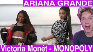 Ariana Grande and Victoria Monét - MONOPOLY reaction Tyler Wibstad