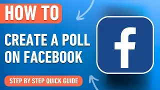 How to create a Poll on Facebook [2024] Easy Guide